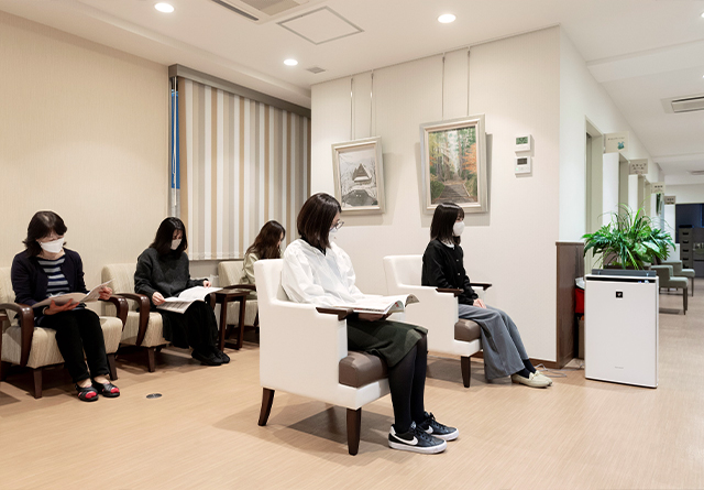 清潔感とリラックスできる空間 JR恵比寿駅から徒歩7分 感染対策とリラックスの両立する空間